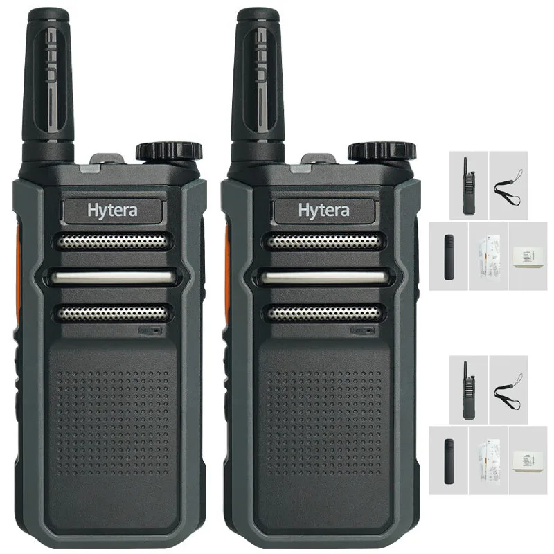 2 PCS Hytera walkie-talkie G32 Two-way radio intercom 3W 2200mAh High power super endurance frivolous Easy to grip and hold