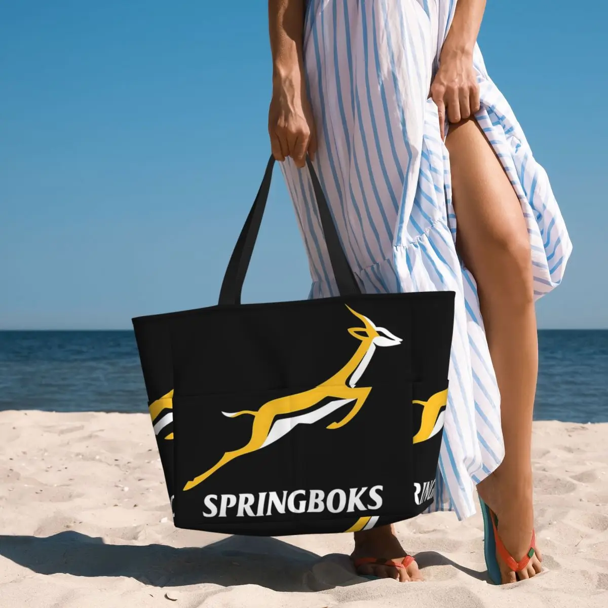 

South Africa Beach Tote Bag Sport Gym Yoga Duffle Large Tote Bag Women Travel Bag Fitness bag