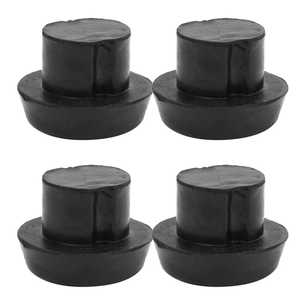 

20pcs Rubber Billiard Cue Bottom Cover Black Bulge Billiard Cue Rubber Plug Protective Billiard Tail Cover Billiards Game