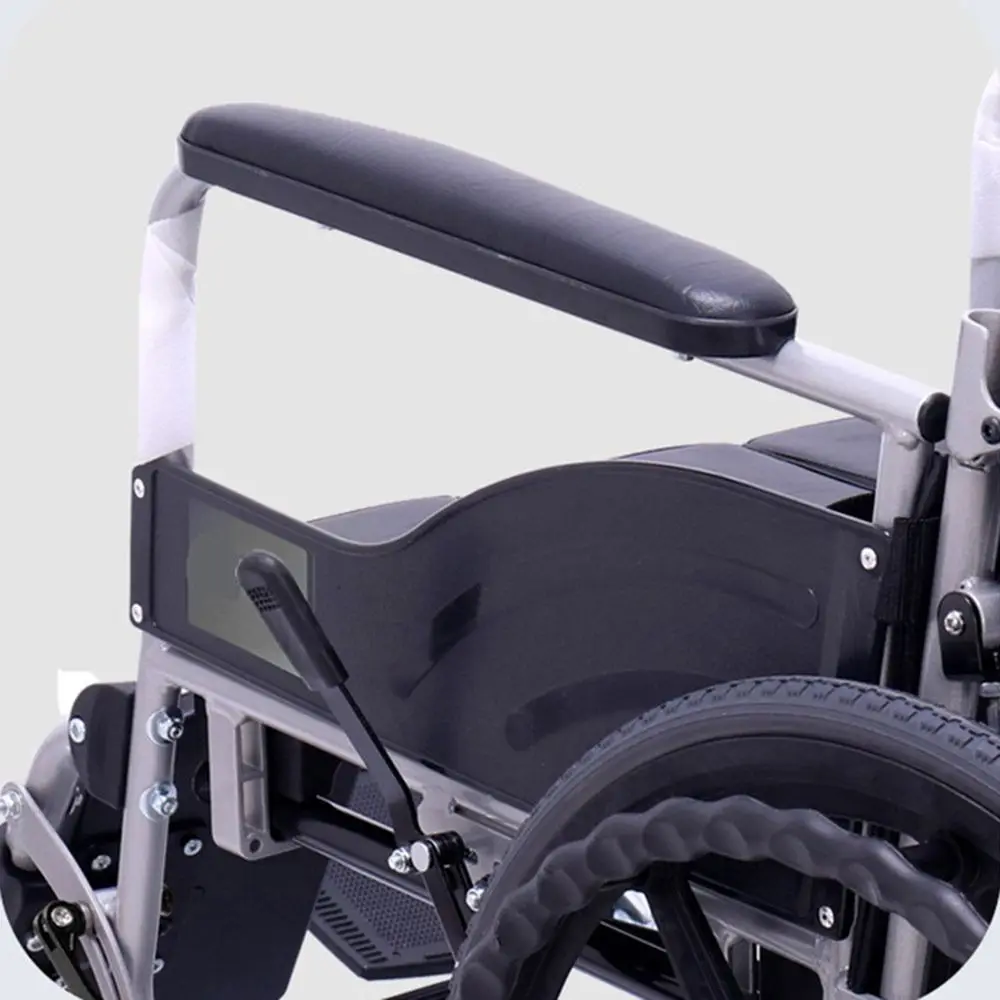 Leather Sponge Wheelchair Armrest Replacement with Screw Wheelchair Arm Pads Cover Wheelchair Armrest Pad Wheelchair Accessories