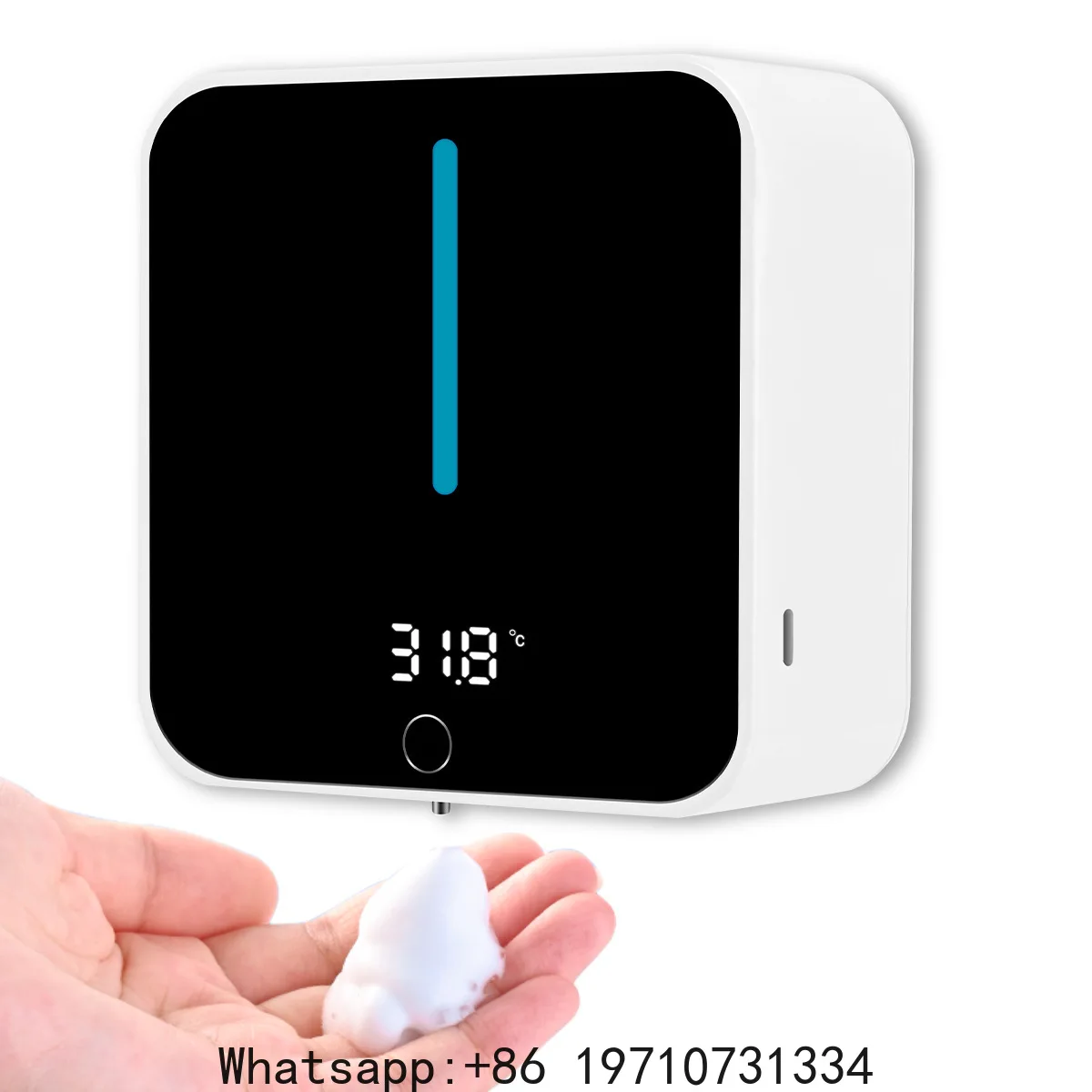 

Intelligent induction soap dispenser foam spray gel nail free wall mounted shower gel shampoo conditioner bathroom accessories
