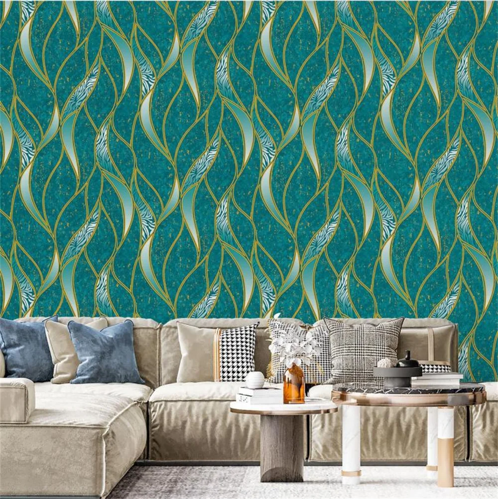 3 D Carved Stripe Wallpaper Bedroom Living Room Marble Texture Wallpaper Home Interior Decor