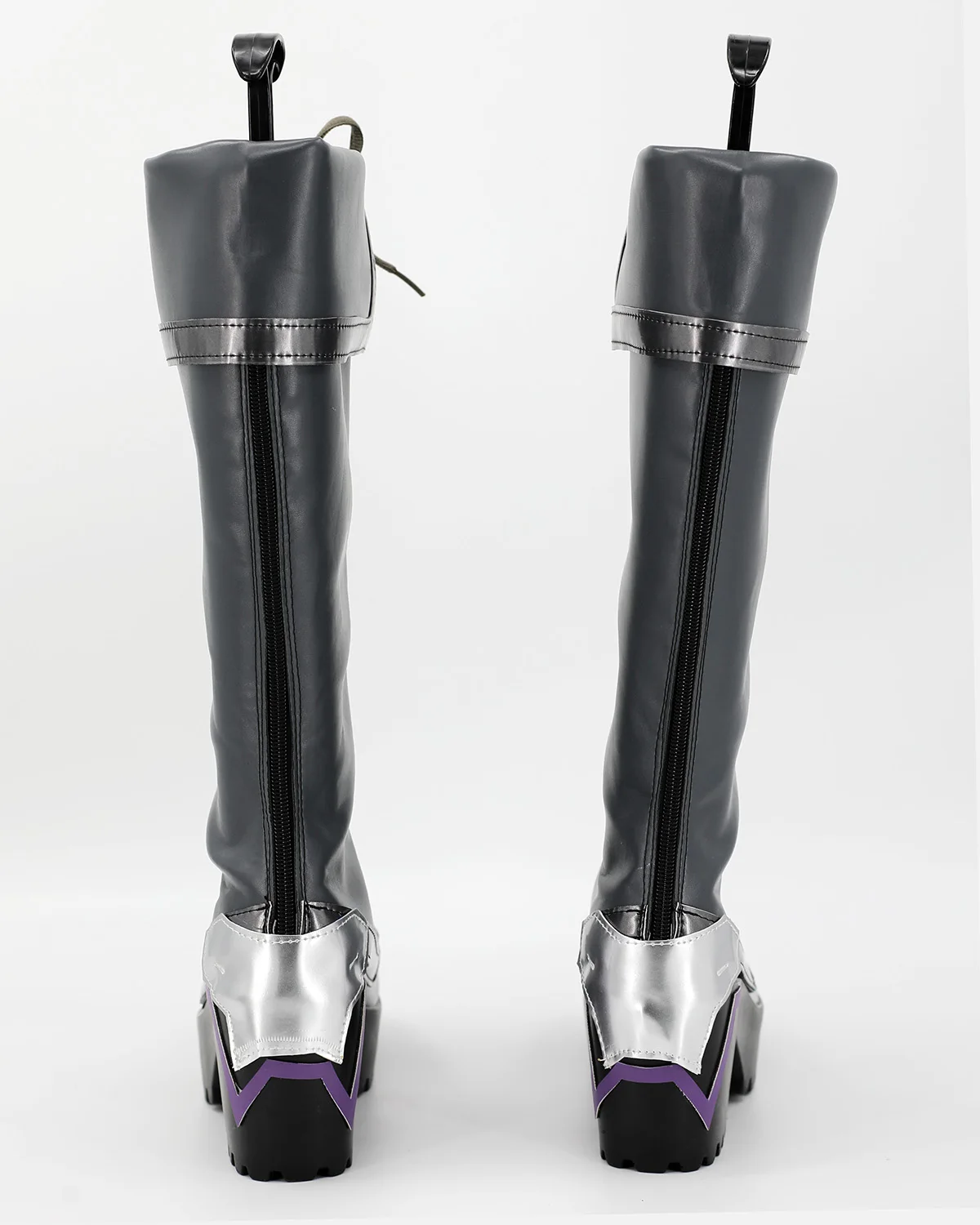 أحذية Cammy Widowmaker التأثيرية Street-fighter 6 Overwatchs أحذية كروس رمادية مصنوعة حسب الطلب #6