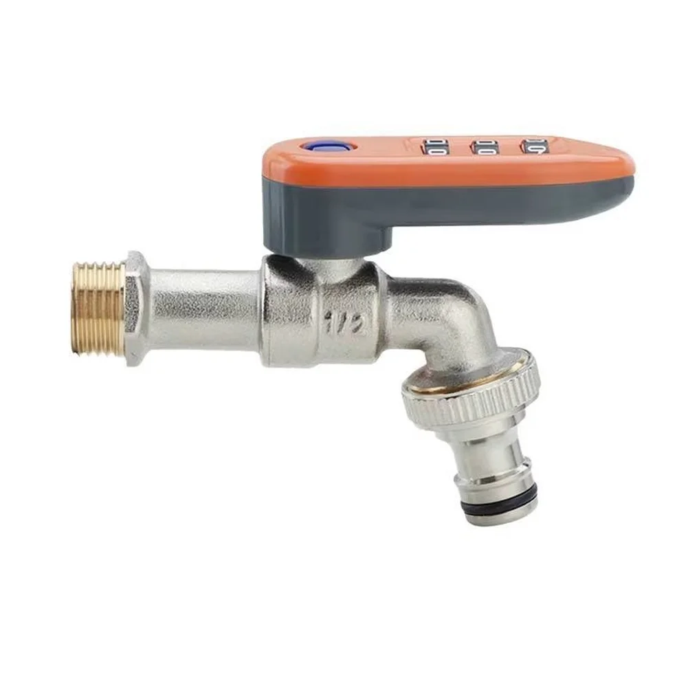 Brass Outdoor Tap with Freeze Resistant Brass Frame and Tamperproof Combination Lock for Long Term External Water Management