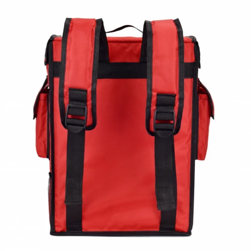 42L insulation bag pizza takeaway ice pack lunch cake refrigerated travel cooler box double shoulder handbag waterproof suitcase