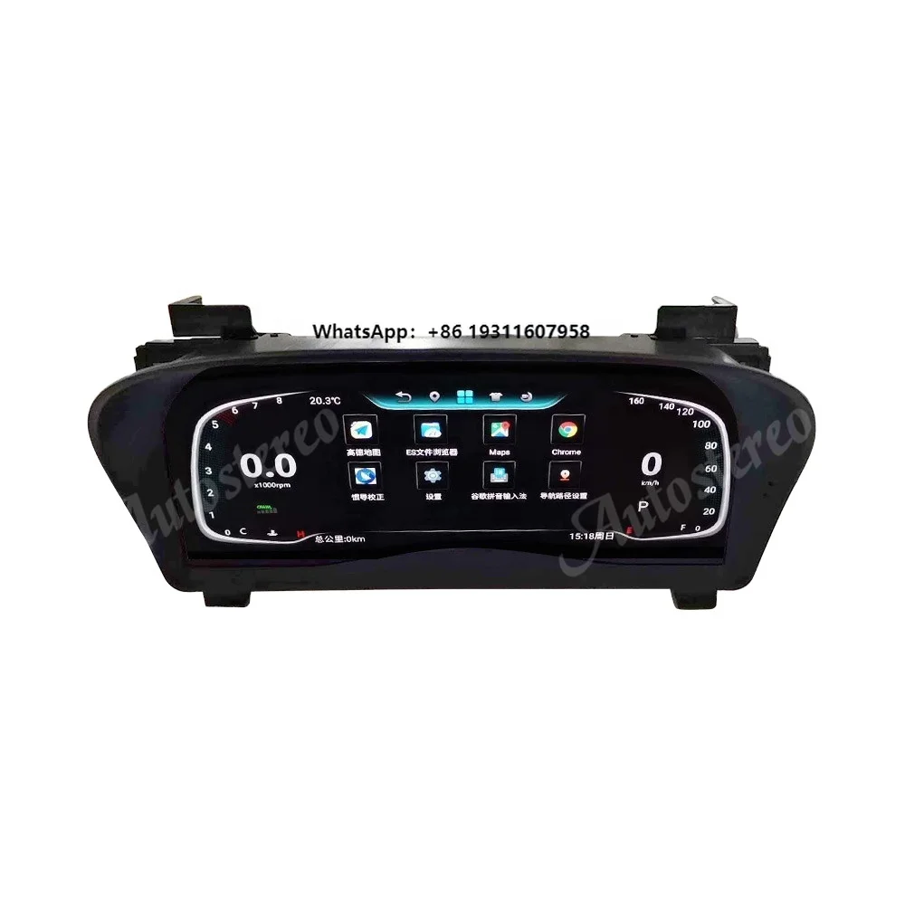 

For Alphard 30 LCD Dashboard Auto Player Digital Cluster Instrument Panel Multifunctional QLED Speed Meter Head Unit