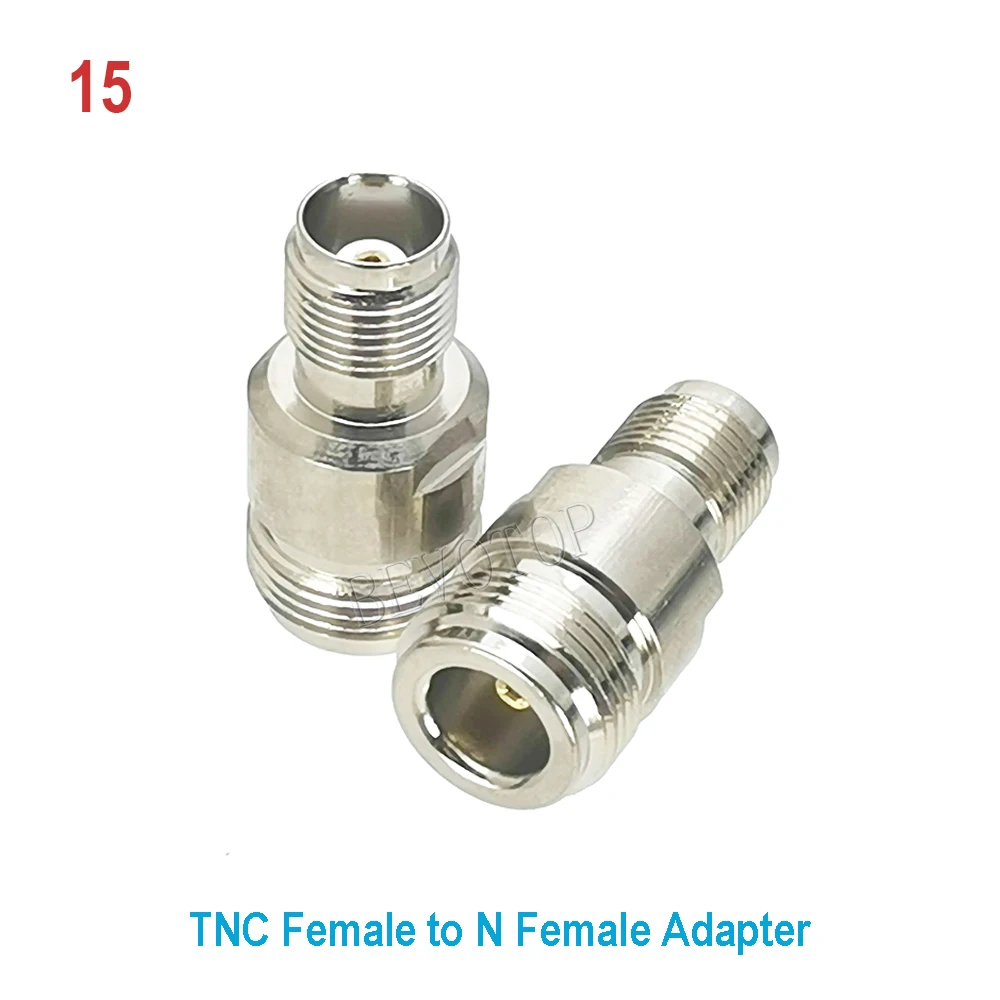 1 Stuks N Mannelijk/Vrouwelijk Naar N/Tnc/Bnc/Qma/F Mannelijk/Vrouwelijk Recht/Haaks Coax Adapter