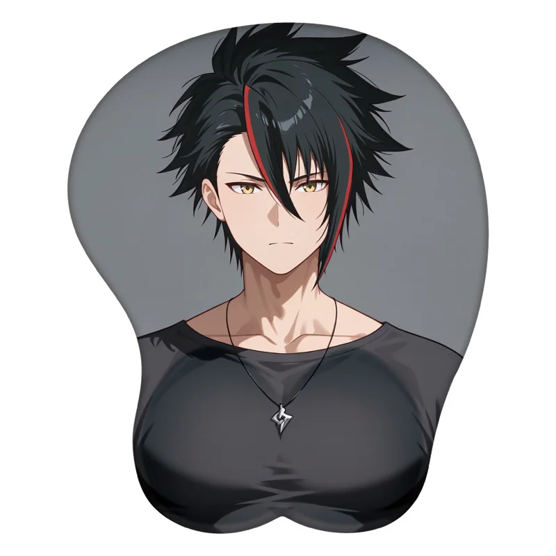 

Garai Ikusa Anime 3D Mouse Pad Wrist Rest Silicone Creative Gaming Mousepad Mat