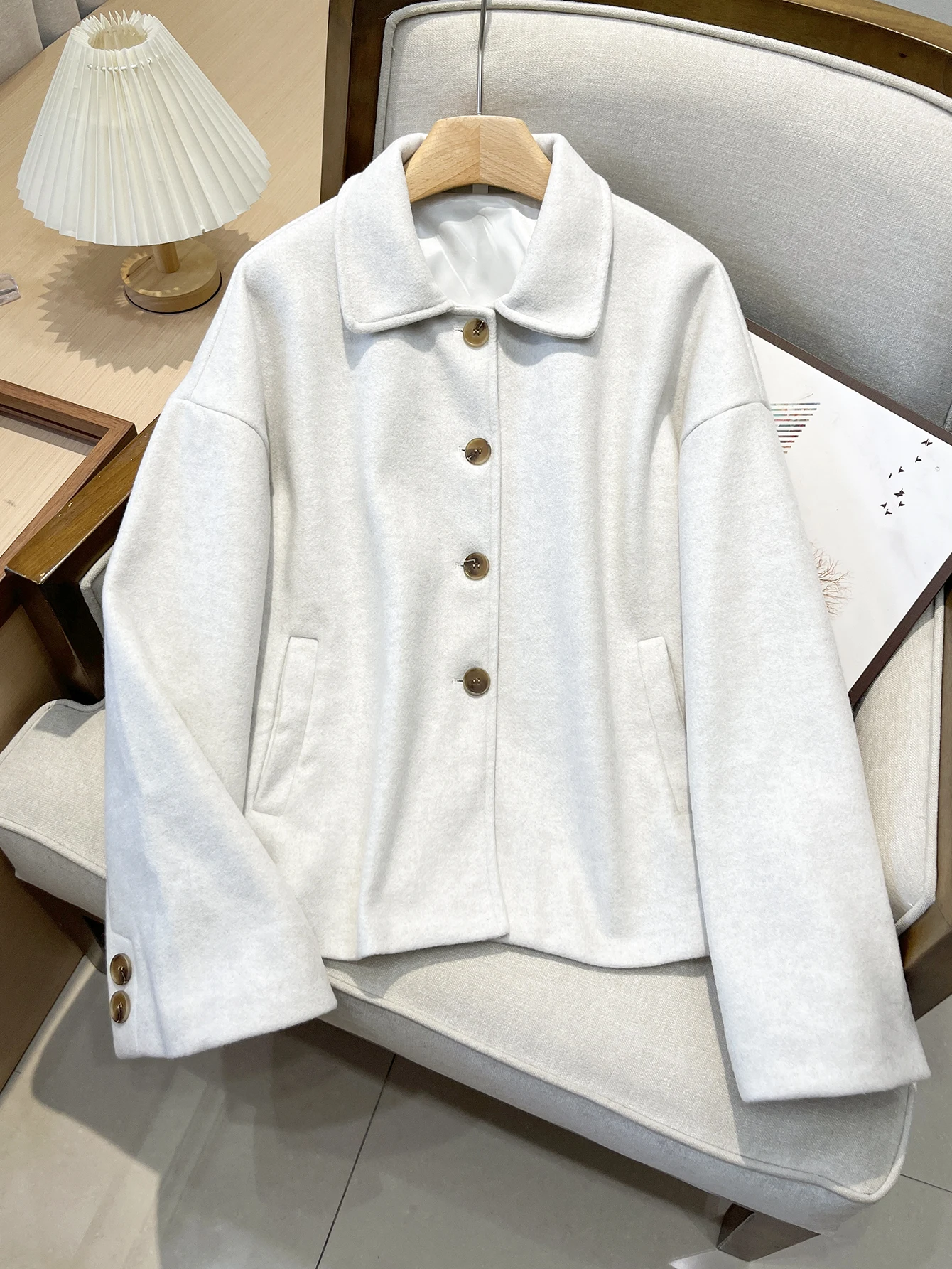 

New 2026 Women's Winter Fashion Coat Long Loose Solid Casual Brand Trend Clothing for Female