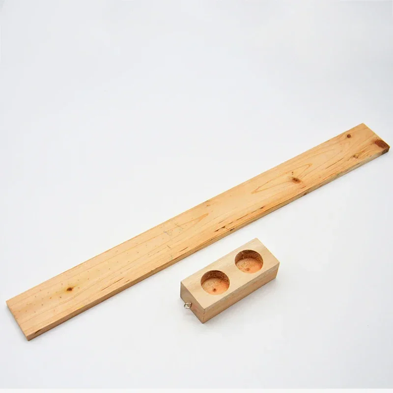 Friction Meter Friction Tester Long Wooden Block Short Wooden Block Friction Plate Physics Teaching Instrument