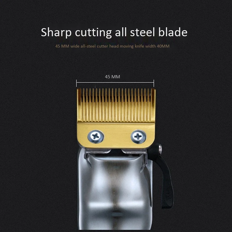 2X لسلك مشبك Wahl السحري وشفرة بديلة لاسلكية + شفرة قاطعة - ذهبي