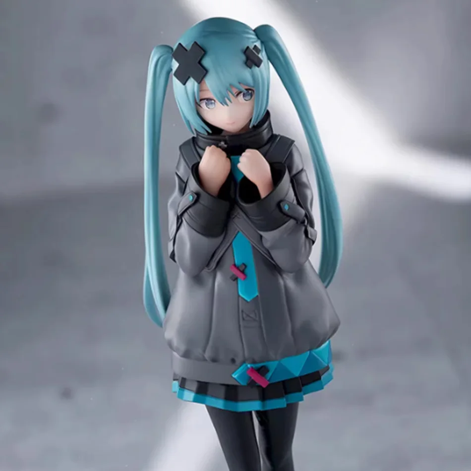 New In Stock Hatsune Miku In A World With Closed Windows Collectible Anime Action Kwaii Miku Figures Model Toys Christmas Gifts - view 6