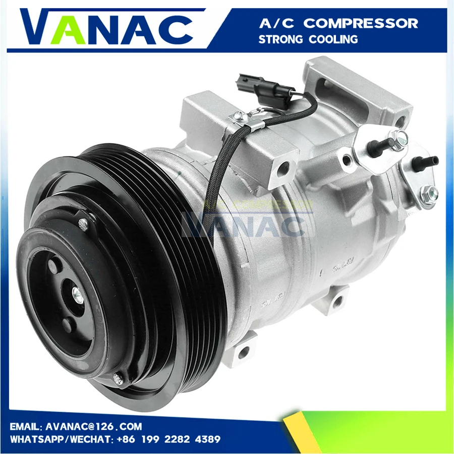 10S20C AC Compressor for Honda Odyssey Pilot 3.5L Ridgeline 3.5L 2011 MDX 3.5L 2001 2002 38810P8FA01 38810RN0A01 38810-P8F-A01