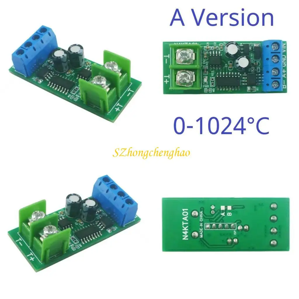 

N4KTA011 Channel Digital Temperature Sensoring Board for K Type Thermocouples 601D