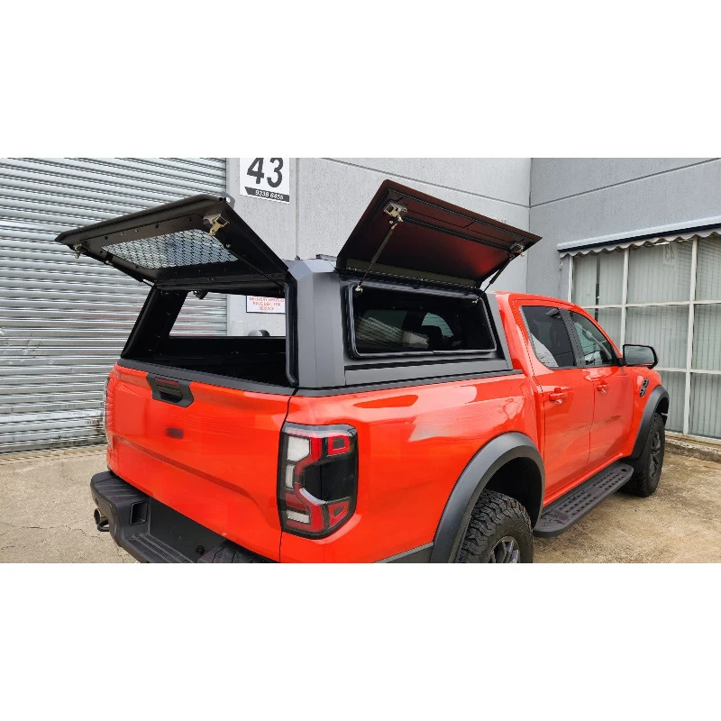 

Steel Double Cab Hardtop 4x4 Pickup Truck Bed Hardtop Canopy with Windows for Ranger F150 Top