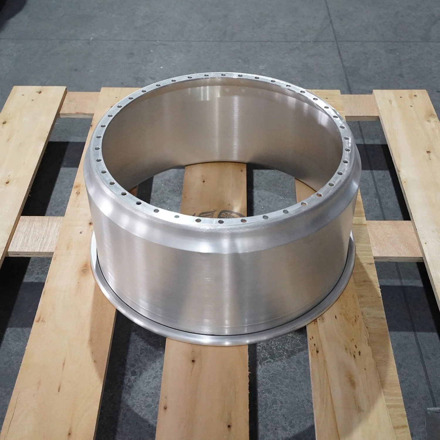 

20x8 Inch Brushed Finish Rim Step up 3 Piece Forged Wheel Barrel