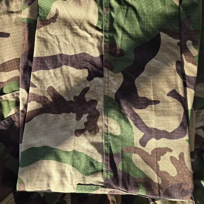 الزي العسكري التكتيكي مجموعة الرجال 87 PLA الجيش القتالية سترة السراويل الغابات كامو الصيد التدريب BDU دعوى في الهواء الطلق الادسنس والعتاد #3