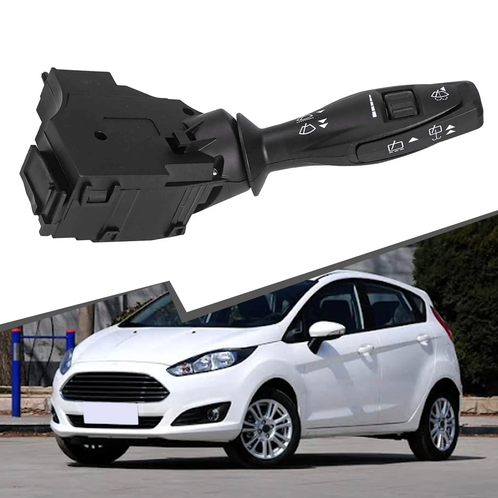 

Car Steering Column Switch Wiper Stalk For Ford For FIESTA Mk6 1537625 Replacement Switches Auto Accessories