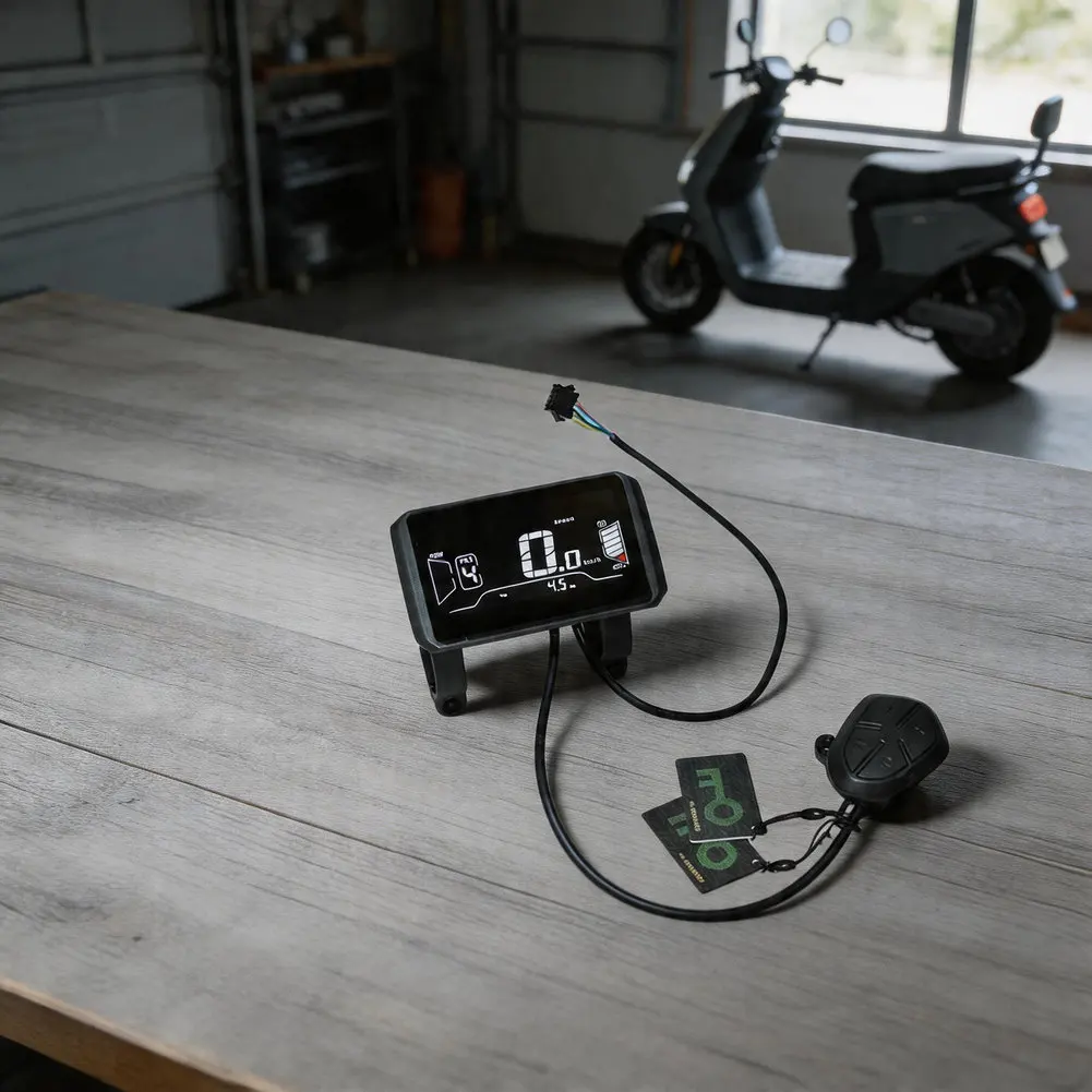 

ЖК-дисплей для электровелосипеда с функцией NFC, ЖК-панель для скутера, 24-72В, 4-дюймовый ЖК-дисплей, приборная панель H6, цветной экран