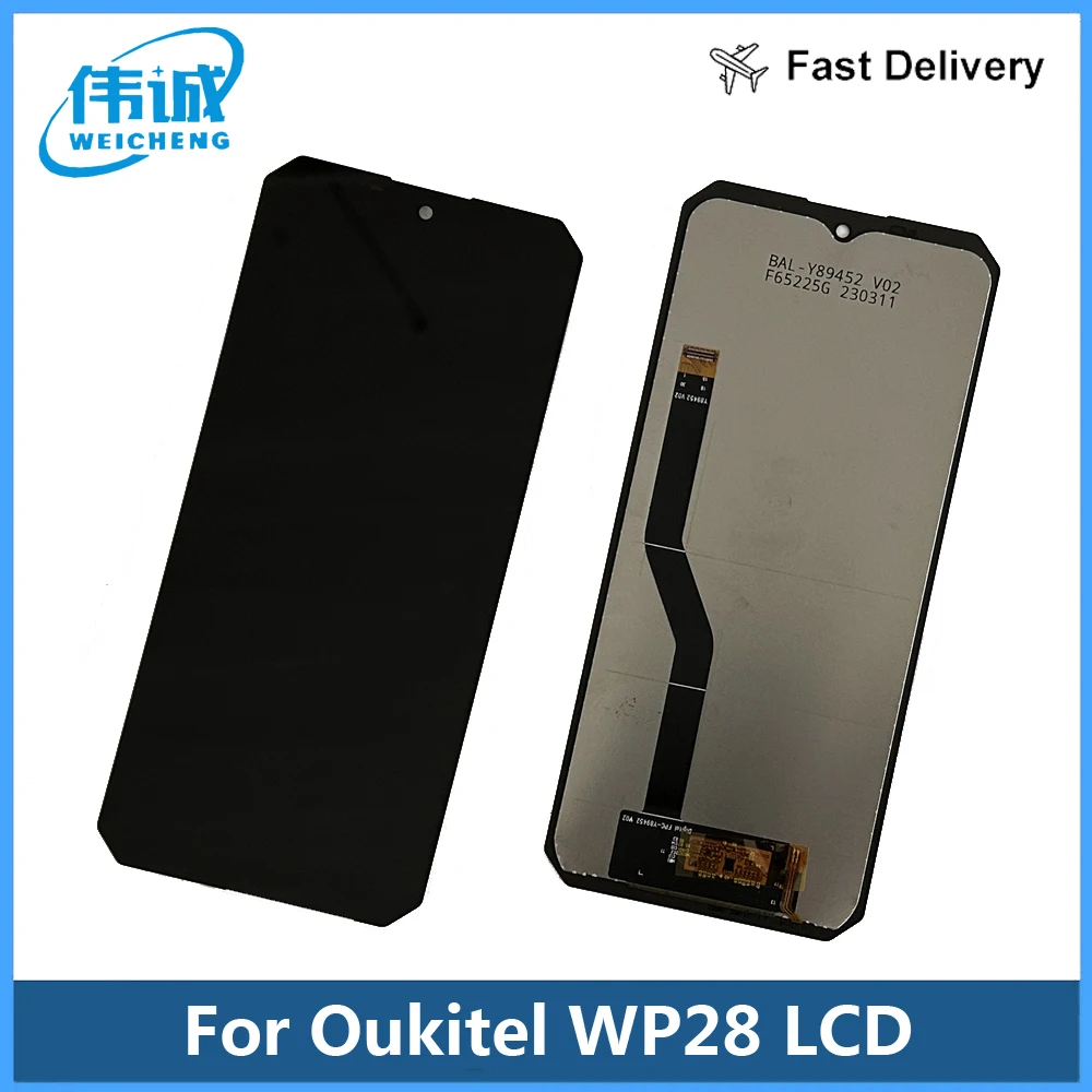 

New Original For 6.52 Inches OUKITEL WP28 LCD Display Touch Screen Digitizer Assembly For OUKITEL WP28 Display LCD Spare Parts