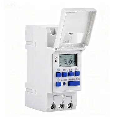 

AHC15A 10Pcs 7 Day Weekly Programmable Digital Timer Switch, AC110V 220V Electronic LCD Display Time Relay Controller 24H
