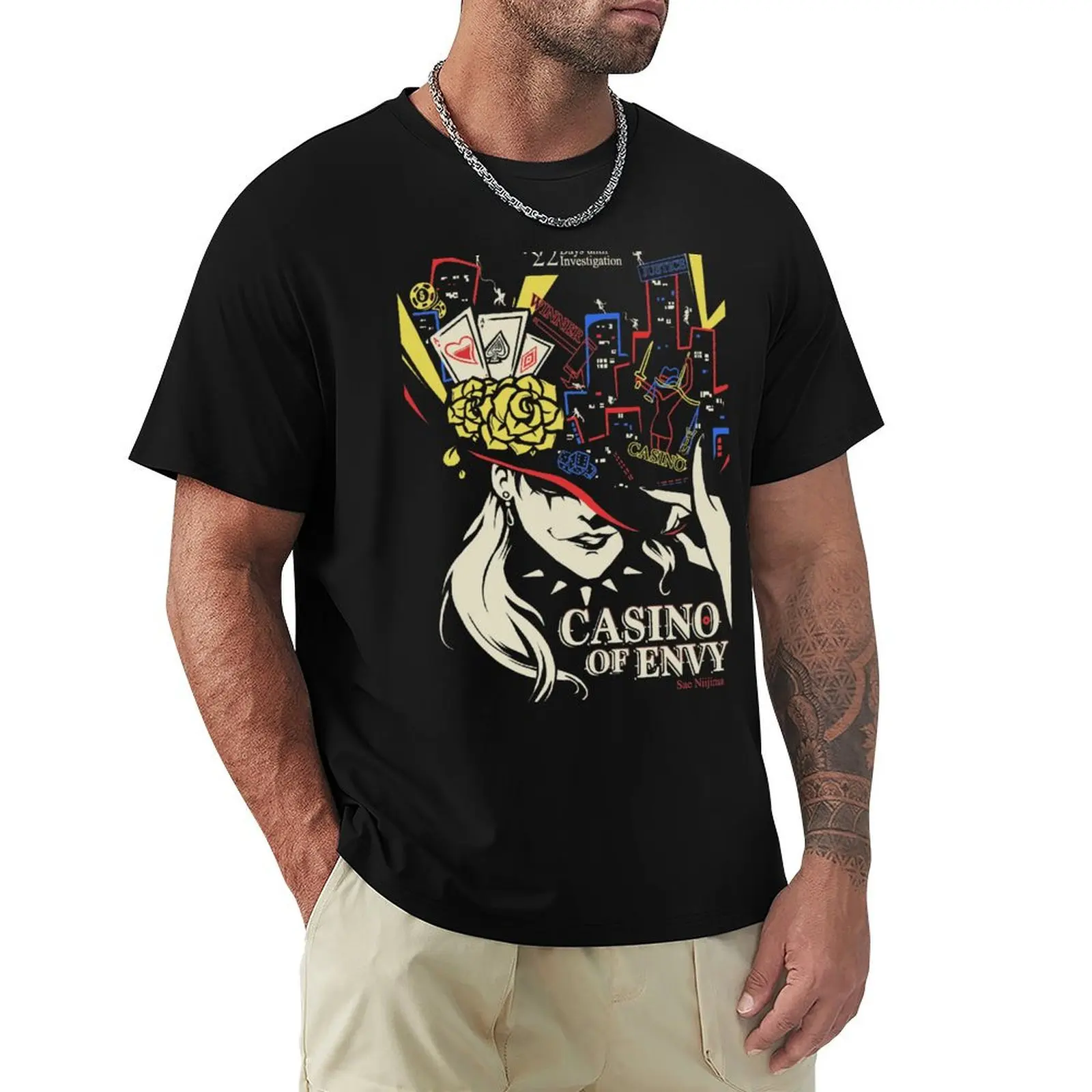 

Casino of Envy T-Shirt custom t shirt Funny t-shirt new gifts and t-shirts designer t shirt men