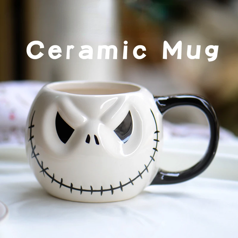 

NEW Christmas Eve Jack Cat Cup Halloween Spoof Ceramic Cup Personality Creative Modeling Pumpkin Coffee tea milk Water Juice Cup