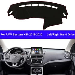 Car Auto Inner Dashboard Cover For FAW Besturn X40 2016 - 2020 Dash Mat Carpet Cape Sun Shade Pad Anti-UV 2019 2018 2017