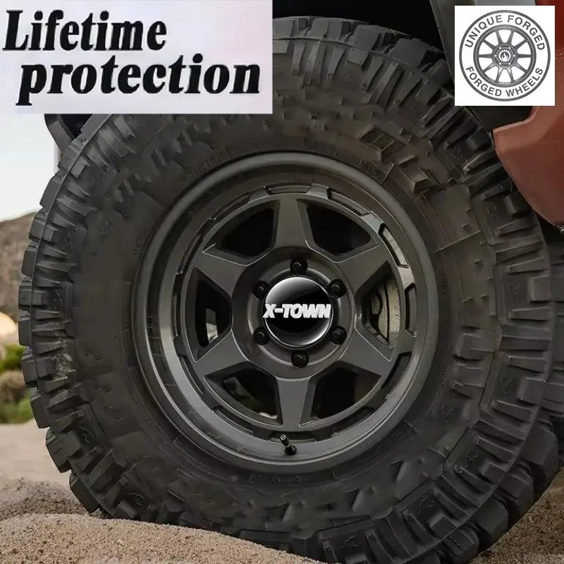 26 Style 4x4 Black 5x135 8x180 6x135 6x139.7 8x6.5 Forged Racing Rim Custom Beadlock Truck Wheels Deep Concave Off Road Forged W