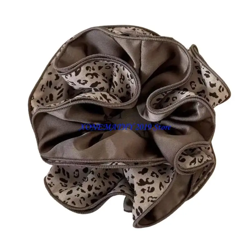 

F42F Двусторонняя лента для волос цвета кофе, тканевые резинки для волос, усиленные 4 строчки, легкая резинка для волос на жизни