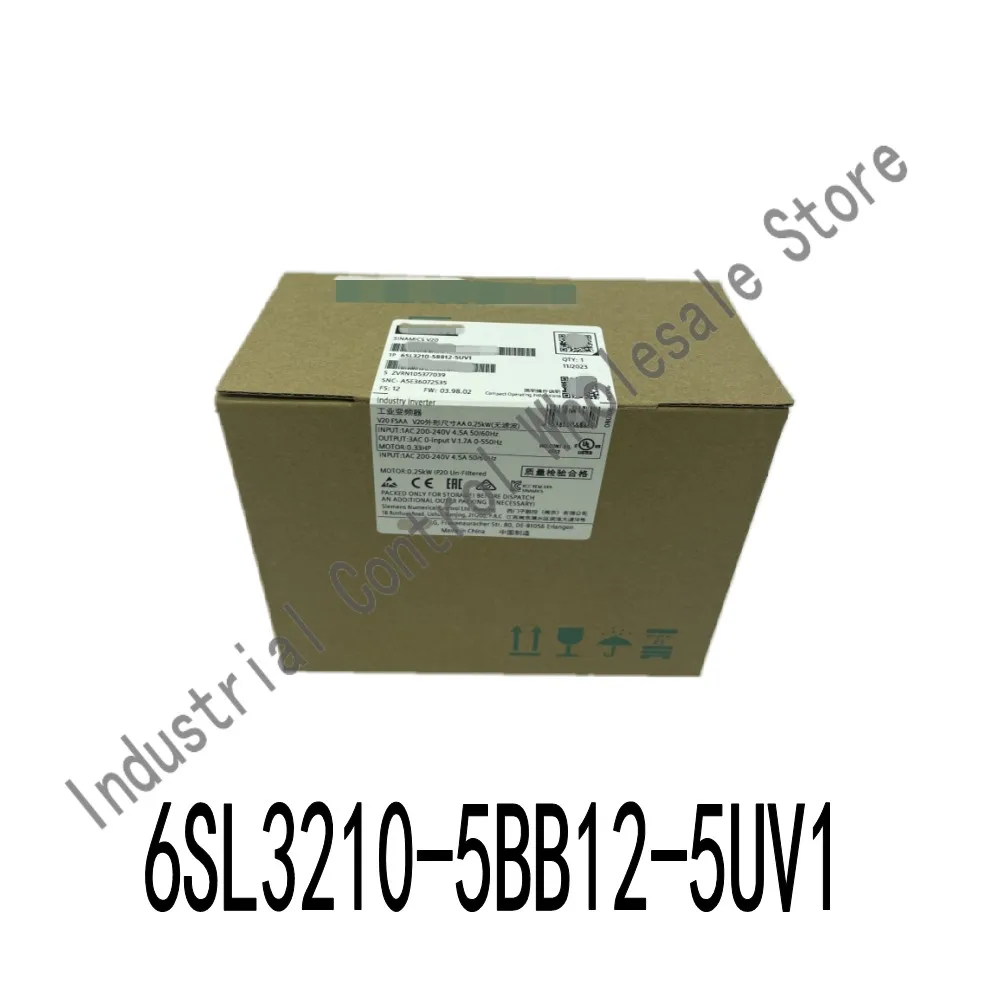 

Новый оригинальный модуль PLC для Siemens V20 6SL3210-5BB12-5UV1