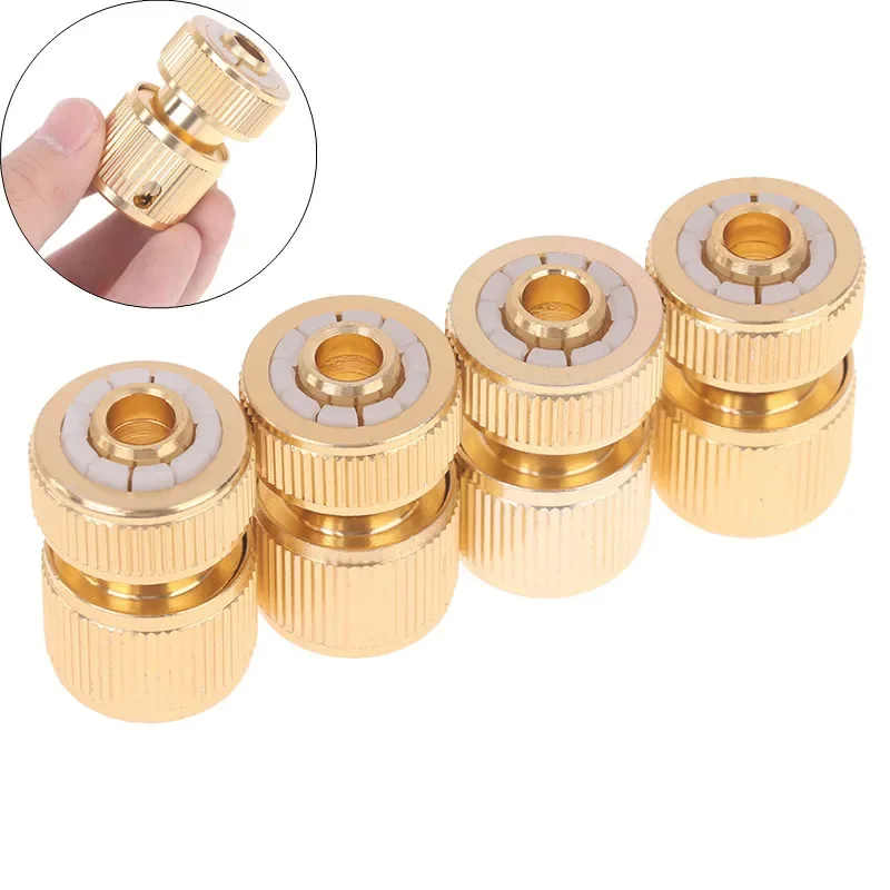 

1/2" Quick Connect Hose Coupling, High Pressure Garden Irrigation & Car Wash Connector, 1/2/3Pcs Hydraulic Coupler