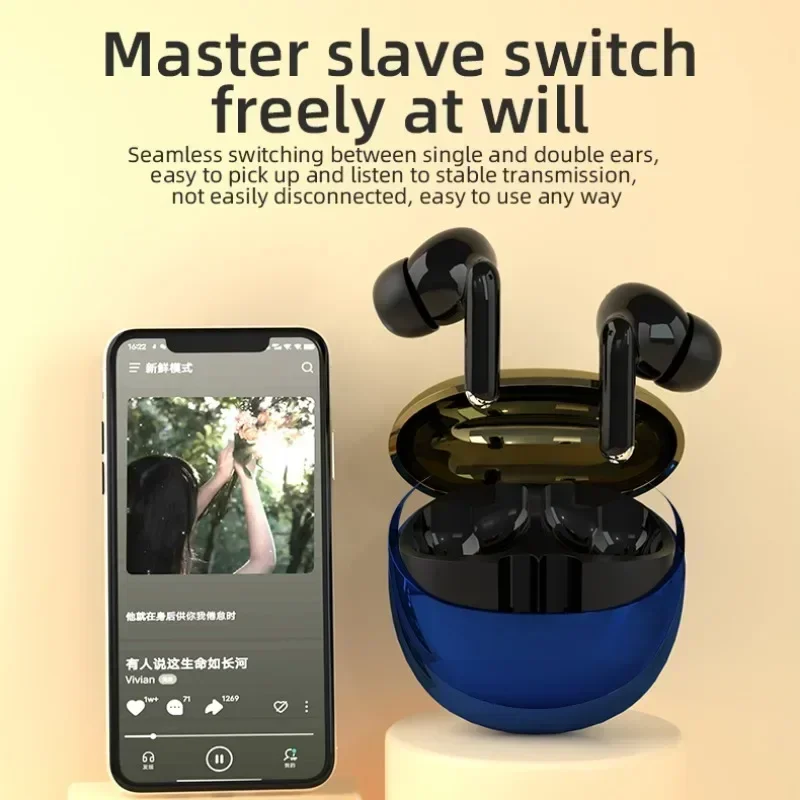 Bluetoothワイヤレスヘッドセット,hifi,ノイズリダクション,音質,指紋認識,タッチ,超長寿命,音声アシスタント