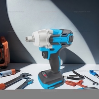 Brushless Cordless Impact Wrench Portable Power Tool High Torque Rechargeable Electric Wrench for Home Garage Automotive Repair