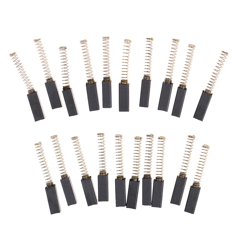 20PCS 4.5* 4*11mm Home Sewing Machine Motor Carbon Brush Machine Replacement Parts