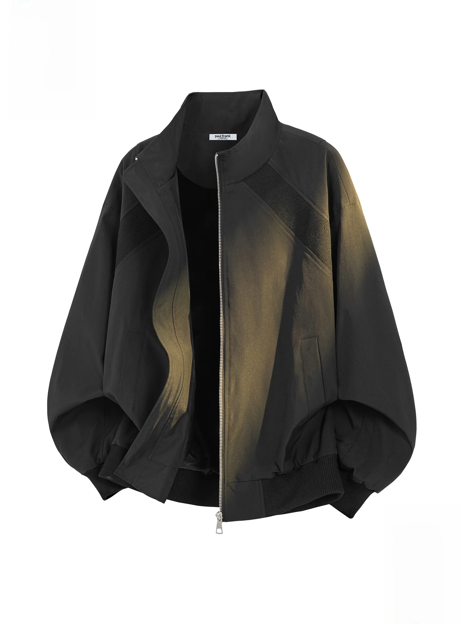 

Мужская демисезонная куртка Paul Frank Monkey American Deconstructed Patchwork с воротником-стойкой для активного отдыха и работы