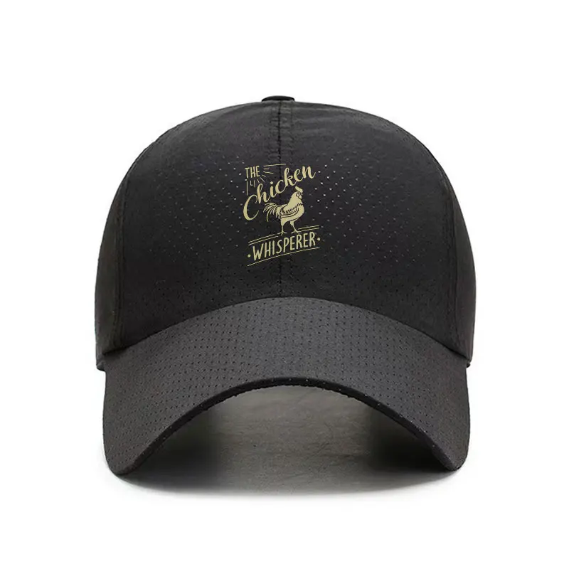 The Chicken Whisperer Quick Dry Breathable Baseball Cap Unisex Outdoor Hat