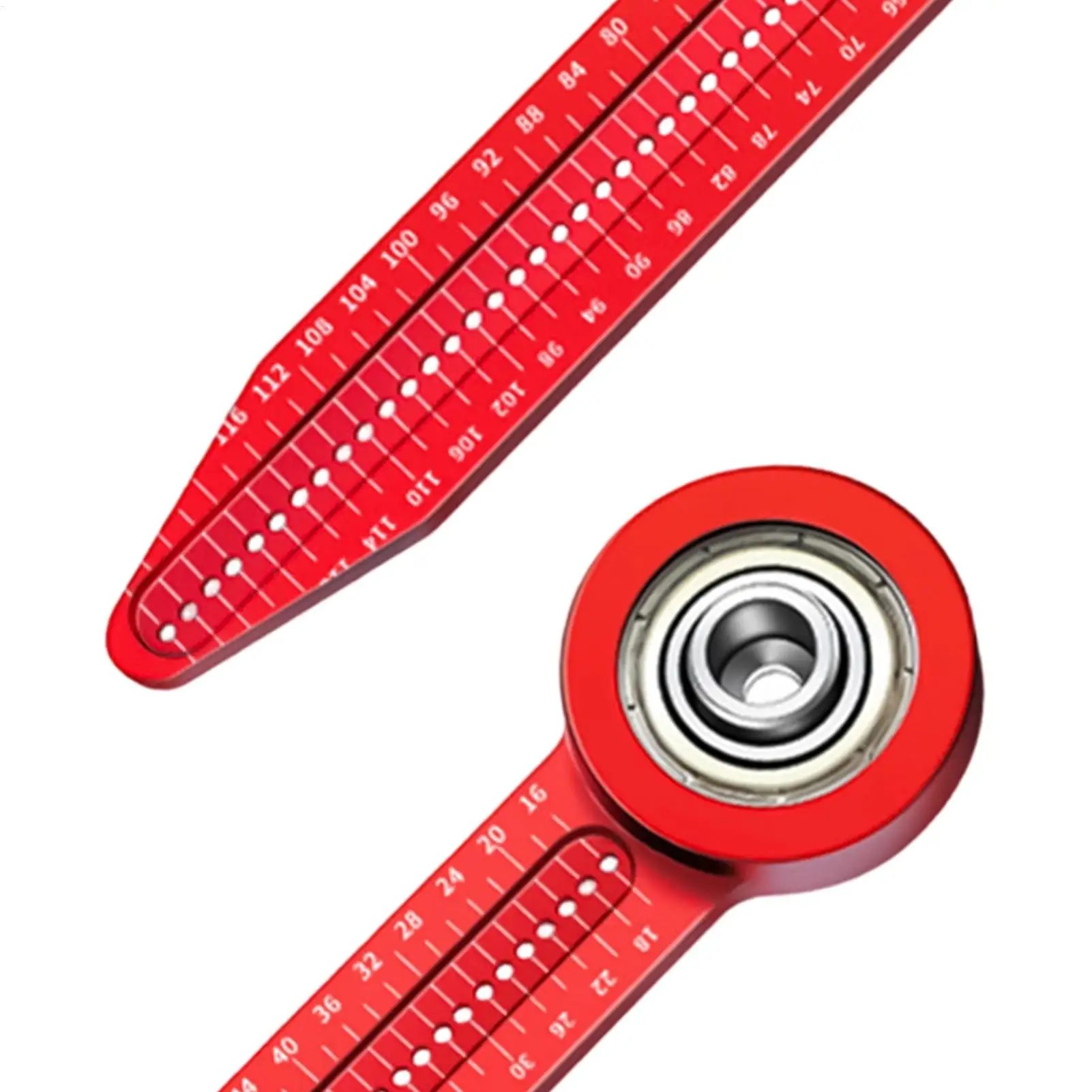 Compass For Woodworking Aluminum Alloy Small 360 Degree Marking Ruler Circle Drawing Woodworking Compass For Architect