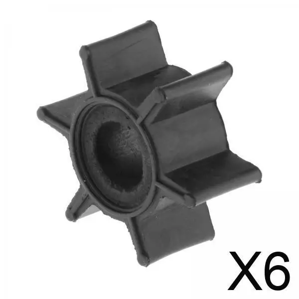 

High Performance Pump Impeller Black Engine Component for Mercury Mariner 2HP 5HP Outboard Motor Watercraft
