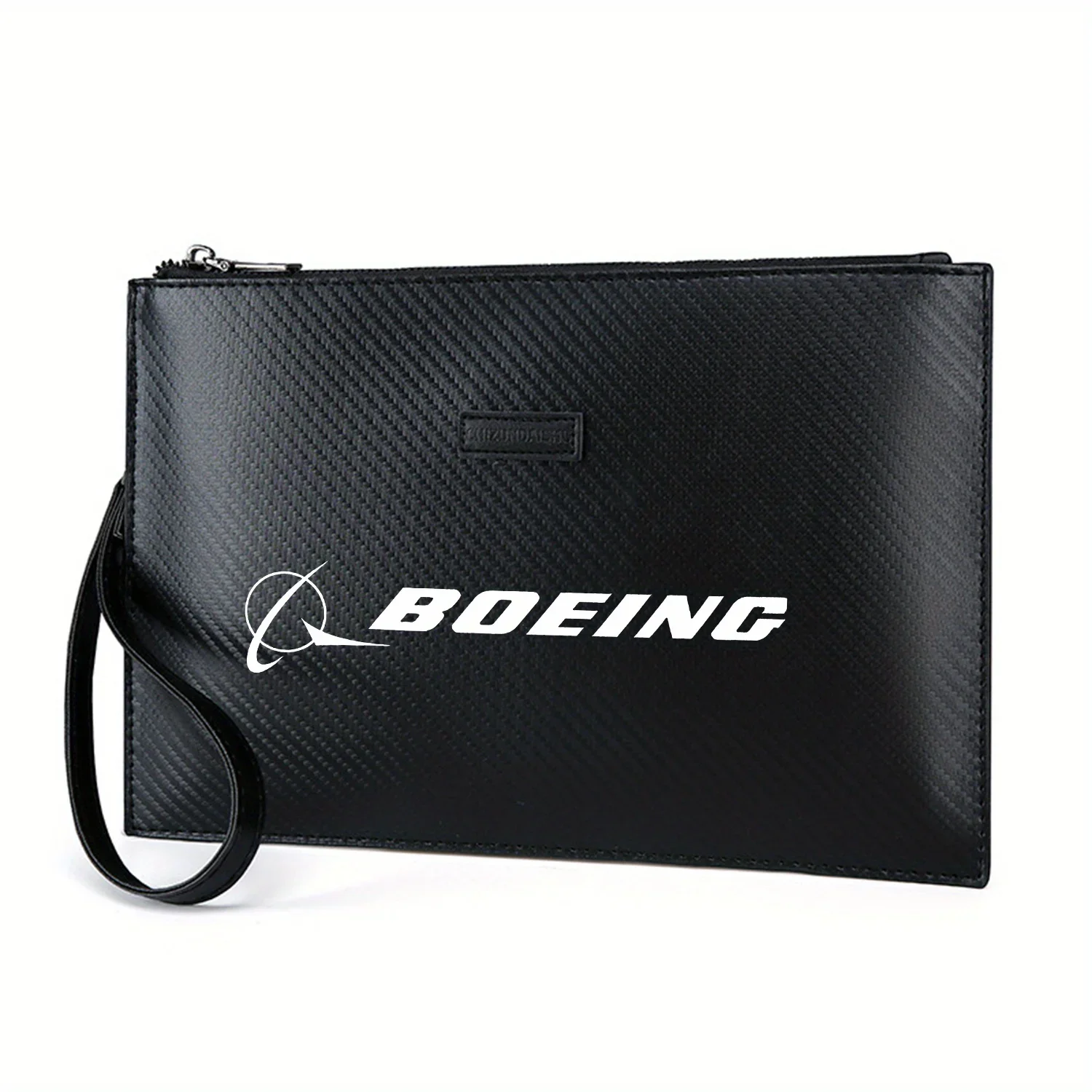 simbolo-boeing-branco-e-texto-elegante-impresso-pu-bolsa-masculina-elegante-e-pratica-para-transporte-diario
