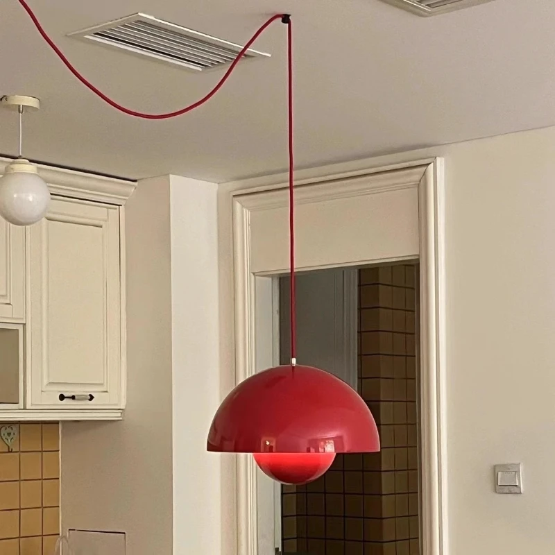 

Danish designer chandelier Nordic modern classic cream wind bedroom bedside bar restaurant chandelier