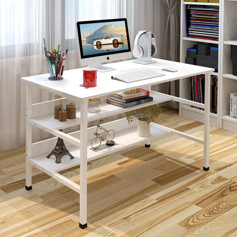 Modern Write Office Desks Bedroom Secretaire Simplicity Laptop Office Desks Single Table Escritorio Habitacion Furniture QF50OD