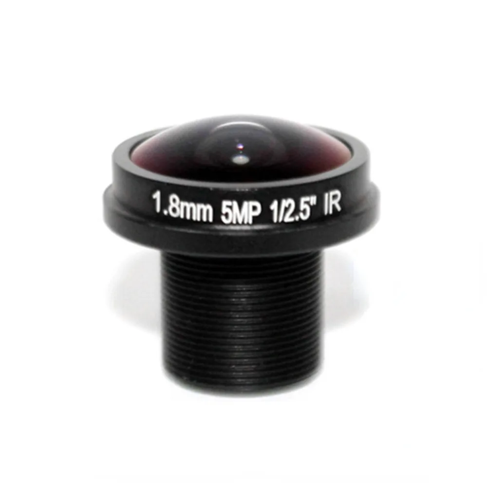 

1.8mm 5MP Fisheye Lens for HD CCTV IP Camera M12 Mount 1/3 F2.0 180Degree Wide Angle Panoramic CCTV Lens