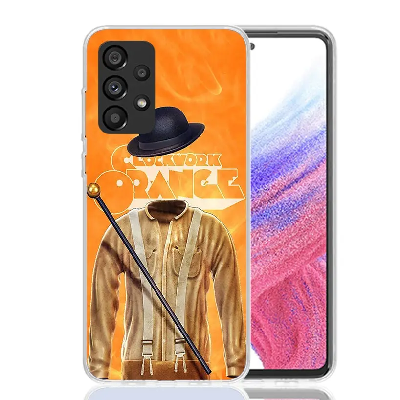 A Clockwork Orange Film Phone Case For Samsung Galaxy A15 A55 A25 A35 A14 A54 A24 A34 A13 A53 A23 A33 A12 A52 A22 A32 A05S A04S