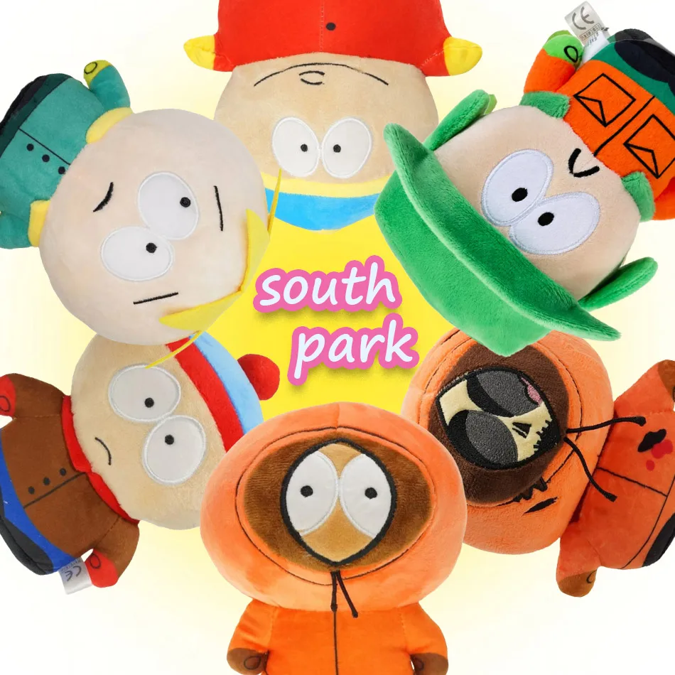Peluche Kawaii Personnages de South Park (Cartman, Stan, Butters) 2026 – Cadeau Idéal Anniversaire Noël – Nouveauté Tendance ﻿
