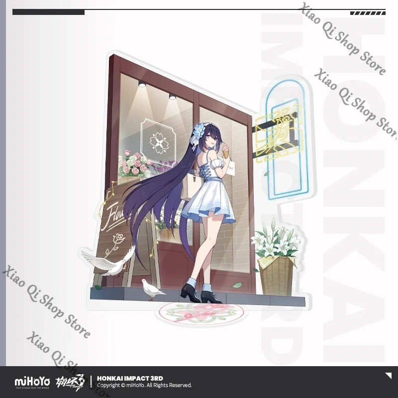 Honkai Impact 3rd  The Second Scar Series acrylic standing sign Kiana Li Sushang official Genuine Collector's Edition gift