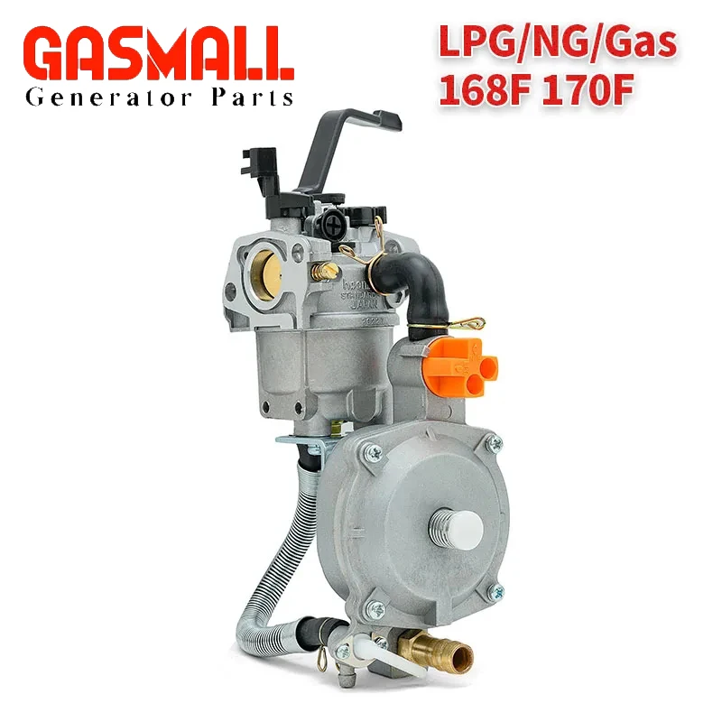 jogo duplo do carburador do combustivel gerador do gas assy 2kw 3kw 168f 170f 65hp 01