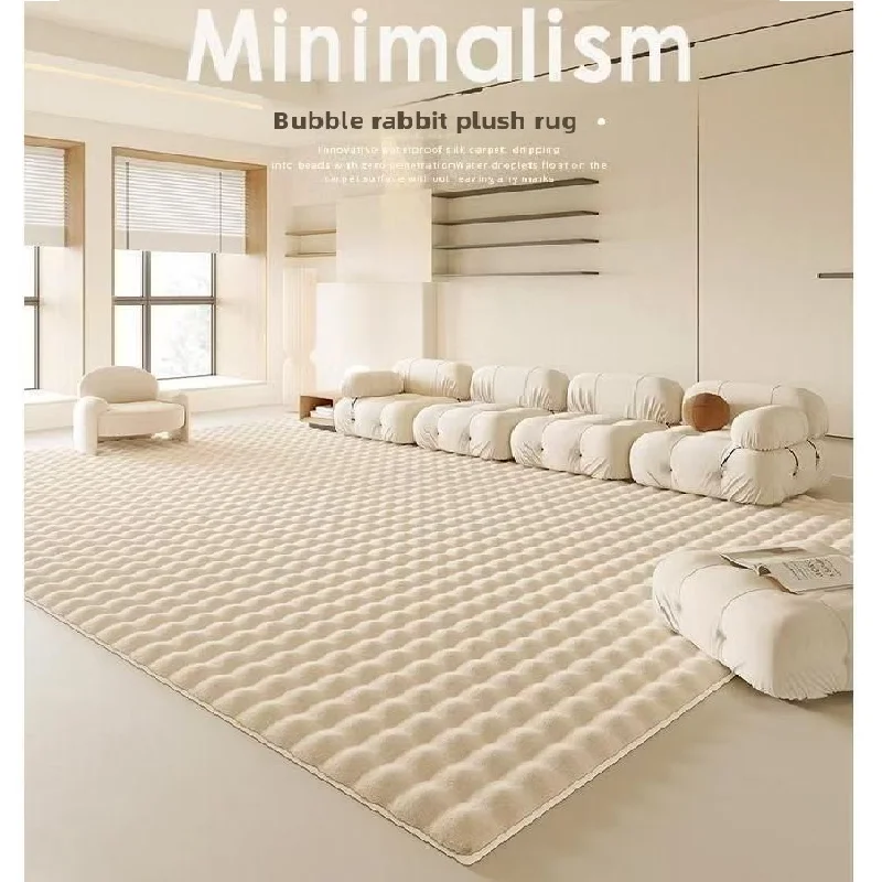 Imitation Rabbit Fur Large Carpet Customized