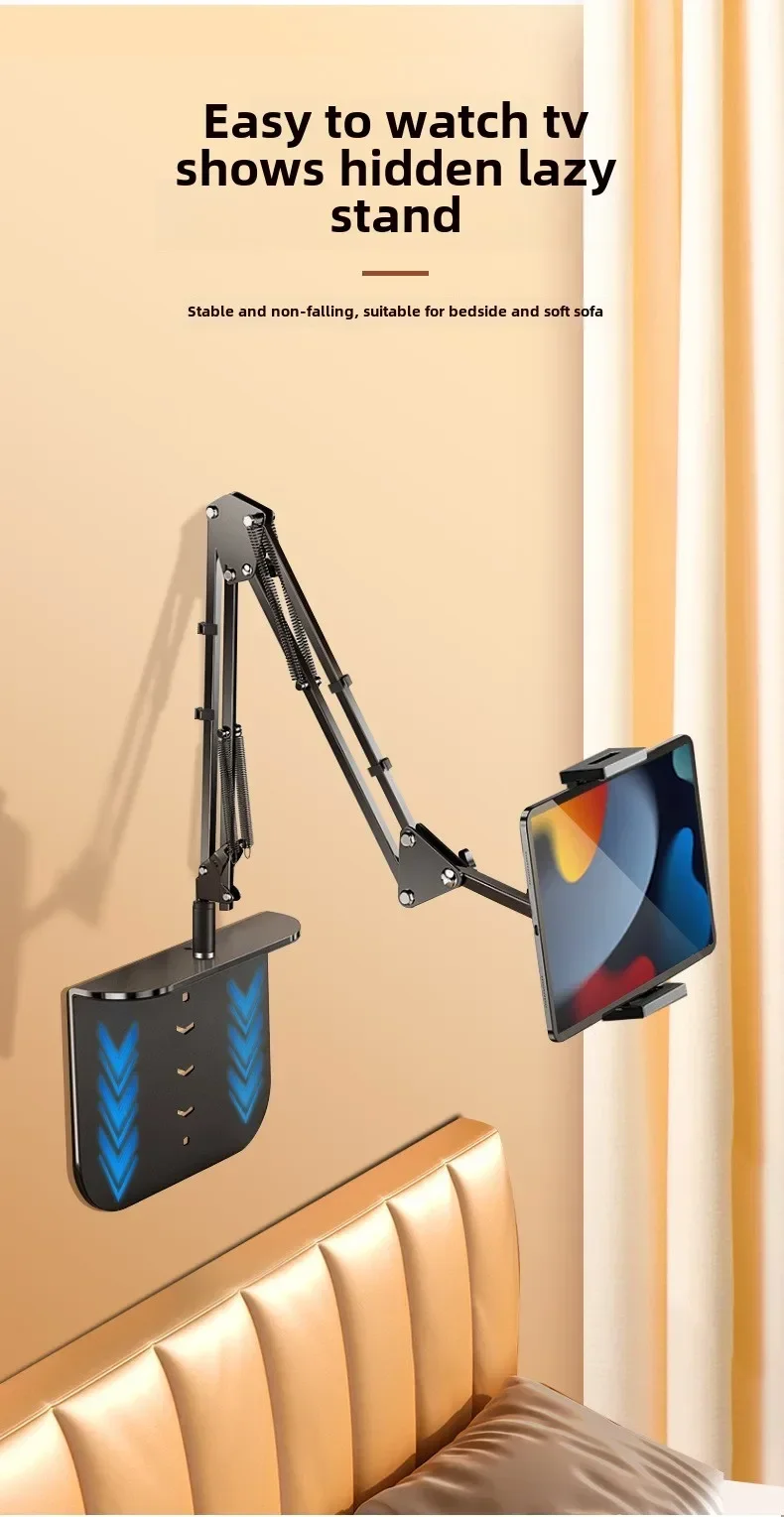 Universeller Desktop- und Nachttischständer für Tablets und Telefone mit doppeltem Verwendungszweck – Detail 3