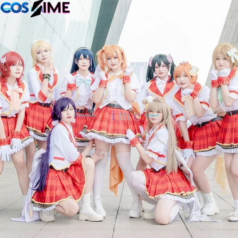 

Love Live! Cosplay Costumes - EIME Kousaka Honoka Minami Kotori Sonoda Umi Ayase Eli Dancing Dress Party Uniforms Custom Made